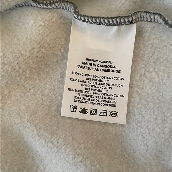 Jordan Heather Gray Sweatsuit (Full Zip Hoodie and Sweatpants) Men’s Sz XL - Picture 16 of 16